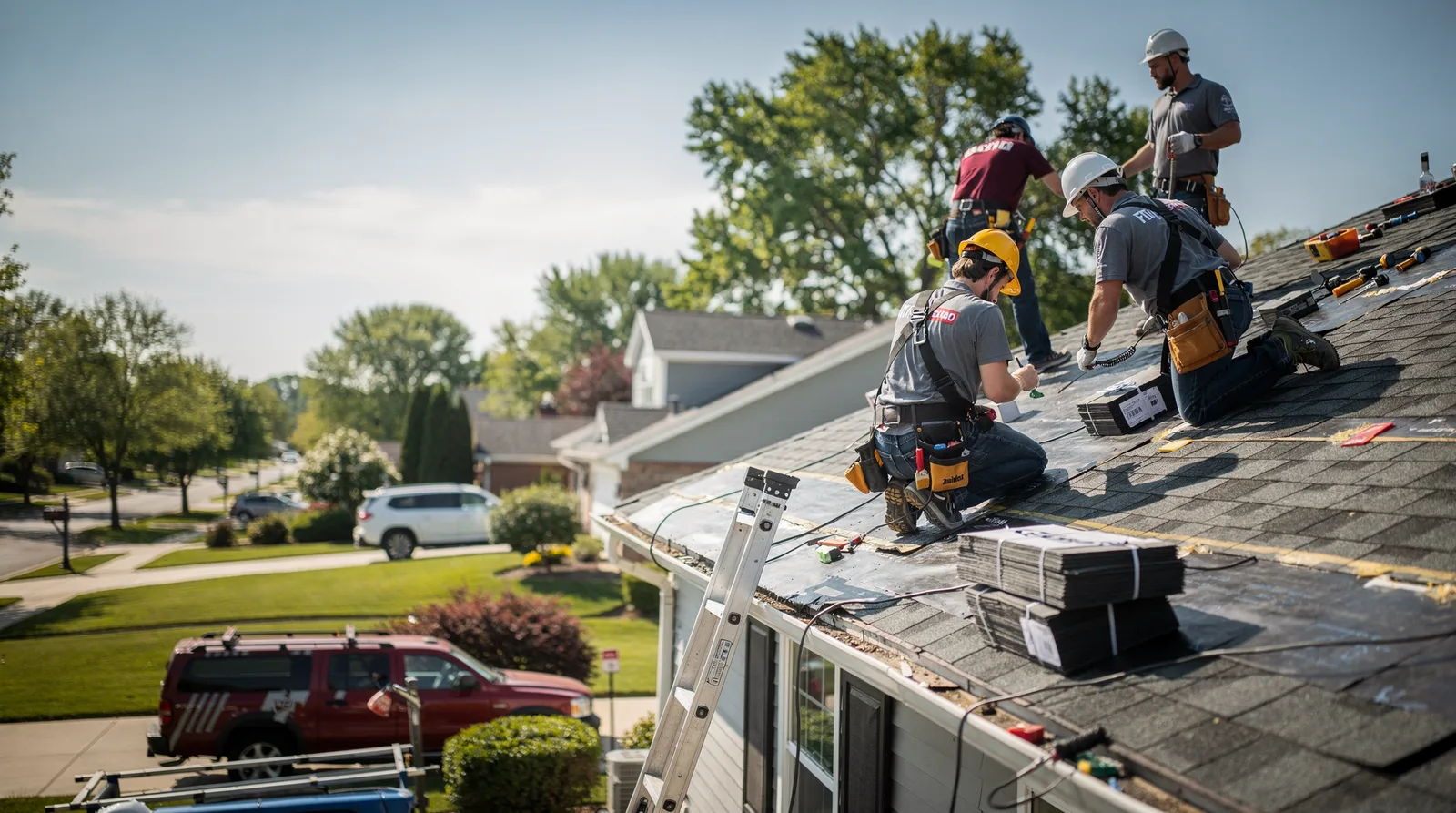 Roof Repair in Wadsworth, IL around you